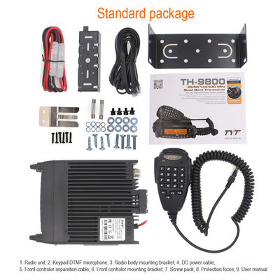 TYT TH-9800 Car Radio 50W Walkie Talkie с дальностью действия 100 км и 209 каналами хранения