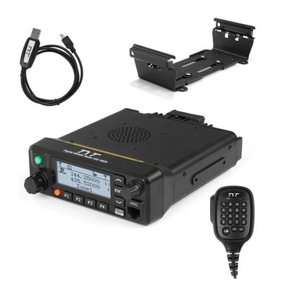 1000 каналов Цифровое мобильное радио VHF UHF 50W Высокомощный радиопереводчик TYT MD-9600