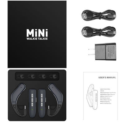 Ручной WLN KD-C23 Mini Ear-Hook Intercom для двусторонней радиосвязи