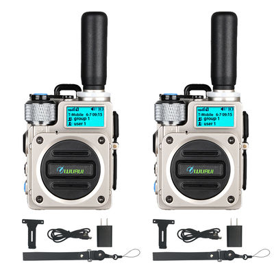 5000 км диапазона разговора ручной 4G POC Walkie Talkie для неограниченной связи