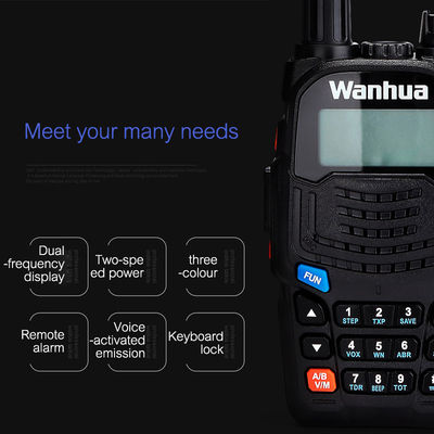 136-174 МГц частота VHF UV6S длительный проход Walkie Talkie с поддержкой GPS FM модуляция USB