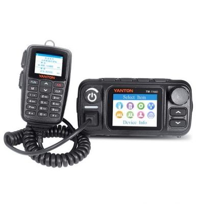 LTE IP Network POC UHF VHF Мобильное автомобильное радио с 4G LTE POC 25w Dual Band Analog Radio