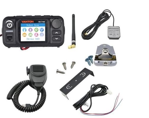 LTE IP Network POC UHF VHF Мобильное автомобильное радио с 4G LTE POC 25w Dual Band Analog Radio