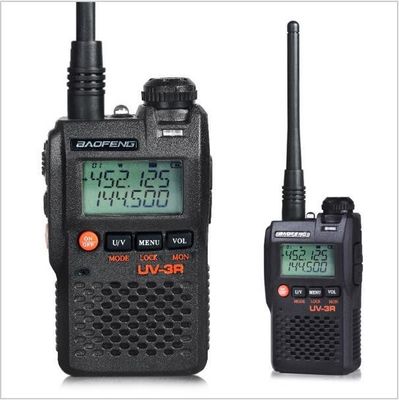 Уоки-Толки УФ-3Р Дальний диапазон Двухдиапазон UHF VHF Удобный двухсторонний радиоприемник с ЖК-дисплеем