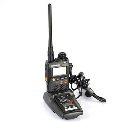 Уоки-Толки УФ-3Р Дальний диапазон Двухдиапазон UHF VHF Удобный двухсторонний радиоприемник с ЖК-дисплеем