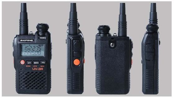 Уоки-Толки УФ-3Р Дальний диапазон Двухдиапазон UHF VHF Удобный двухсторонний радиоприемник с ЖК-дисплеем