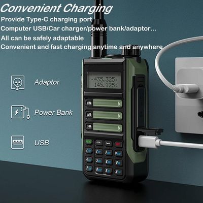 UHF USB зарядное устройство Vox ПК программирование беспроводный проводчик для походки и альпинизма