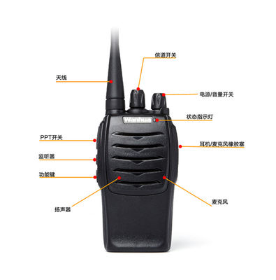 Баофэн совместимый гарнитур 403-470HZ Диапазон частоты 5 км Диапазон разговора K голова