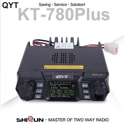 25KHz Дистанционное расстояние между каналами 100W VHF Мобильная радиобазовая станция KT-780 Plus для Walkie Talkie