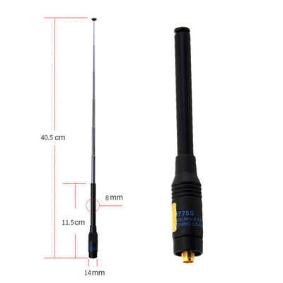 144-146/430-440 МГц частотный диапазон RH775 Walkie-Talkie с NFC и длинными антеннами