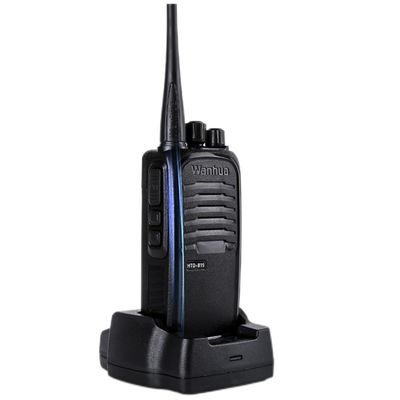 Black Wanhua HTD815 Walkie Talkie 5W/8W Опциональный диапазон 10 км для потребностей в связи