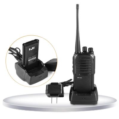 Black Wanhua HTD815 Walkie Talkie 5W/8W Опциональный диапазон 10 км для потребностей в связи