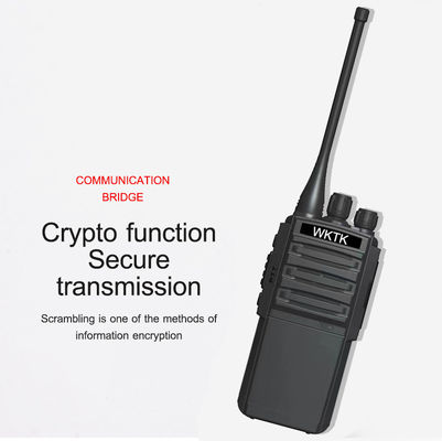 Переносное VHF UHF двустороннее радио 3W выходная мощность идеально подходит для гостиничных ресторанов интеркомов