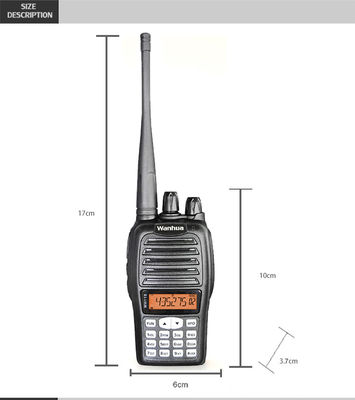 OEM настраивать радиопередатчик типа 4G POC WH118 цифровое радио черное UHF VHF профессиональный