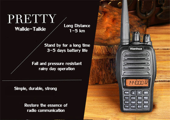 OEM настраивать радиопередатчик типа 4G POC WH118 цифровое радио черное UHF VHF профессиональный