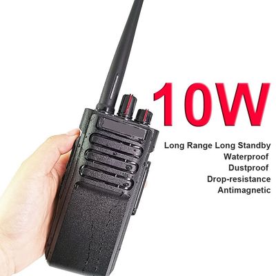 Модное ручное радио-уолки-таки VHF UHF аналоговые интеркомы 10 Вт Уолки-таки IPX7