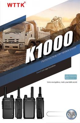 WKTK K1000 UHF Dual Band Long Range Walkie Talkie Ham Two Way Радио