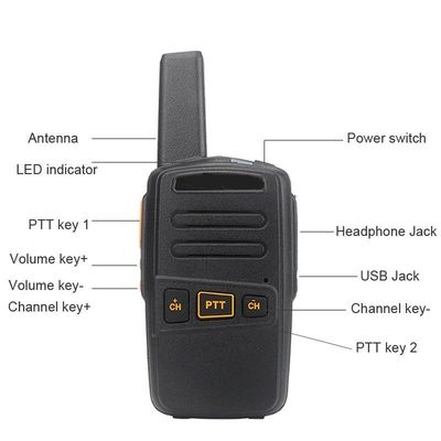16 каналов Стоимость хранения Конкурентоспособный VHF UHF Walkie Talkie для походов и ресторана