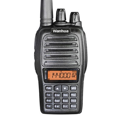 Wanhua WH118 Ручное радио Walkie Talkie 2W Выходная мощность Двухдиапазонный UHF VHF Дальний диапазон