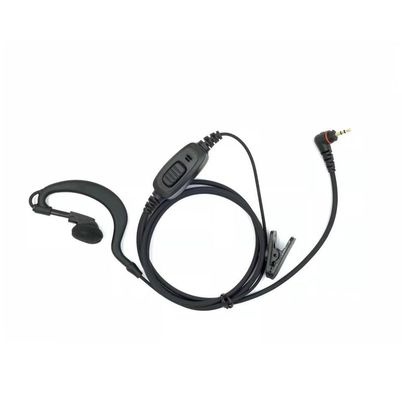 Коммуникационный проводный WKTK чипсет Earbud в ухе гарнитура для радиостанции Walkie Talkie Two Way