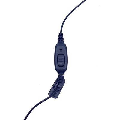 Коммуникационный проводный WKTK чипсет Earbud в ухе гарнитура для радиостанции Walkie Talkie Two Way