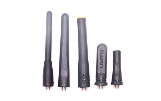 Черная 2w UHF VHF Fm Walkie Talkie резиновая антенна для дальнего общения