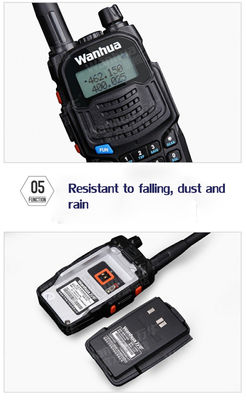 5W VHF UHF Двухдиапазонный радиопередатчик для горячего портативного радио двухстороннего радиозвонка