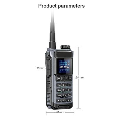 VHF 136-174 МГц Передатчик IC-U86 UHF 400-470 МГц Двухстороннее радио-воки-токи Черный