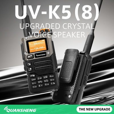 VHF UHF Quansheng UV-K58 Dual Band Walkie Talkie Two Way Radio с 200 каналами хранения