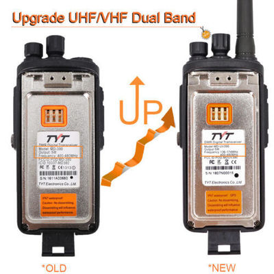 TYT MD-UV390 IP67 водонепроницаемый DMR TDMA Dual Band Walkie Talkies Цифровое мобильное радио