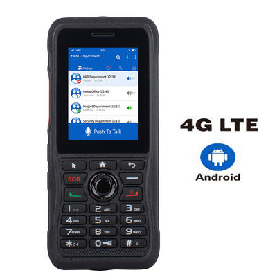 Сеть 4G Двухстороннее радио Zello T310 Прочный 4G Poc Мобильный телефон с 2,4 дюймовой маленькой клавиатурой