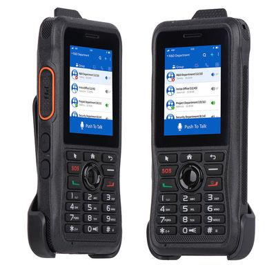 Сеть 4G Двухстороннее радио Zello T310 Прочный 4G Poc Мобильный телефон с 2,4 дюймовой маленькой клавиатурой