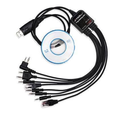 Многофункциональный 8 в 1 USB программирующий кабель для Baofeng UV5R UV82 TYT Yaesu Walkie Talkie