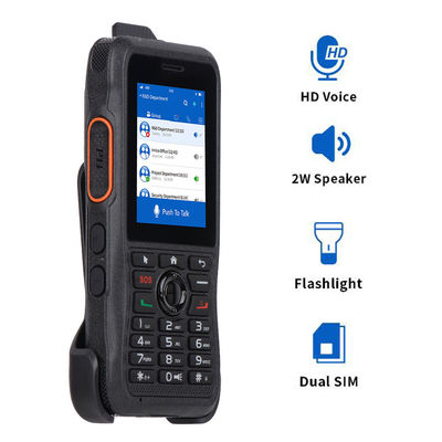 Сеть 4G Двухстороннее радио Zello T310 Прочный 4G Poc Мобильный телефон с 2,4 дюймовой маленькой клавиатурой