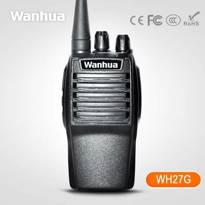 Радиостанции 2W UHF Walkie-Talkie для настройки и связи дальнего радиуса действия Wanhua WH27G