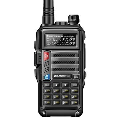 Вручную VHF UHF 10 км Дальняя дальность 5 Вт портативное двухстороннее радио AS-53 BaoFeng Walkie Talkie