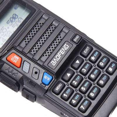 Вручную VHF UHF 10 км Дальняя дальность 5 Вт портативное двухстороннее радио AS-53 BaoFeng Walkie Talkie