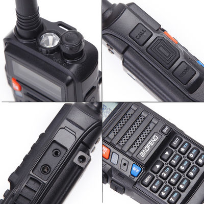 Вручную VHF UHF 10 км Дальняя дальность 5 Вт портативное двухстороннее радио AS-53 BaoFeng Walkie Talkie