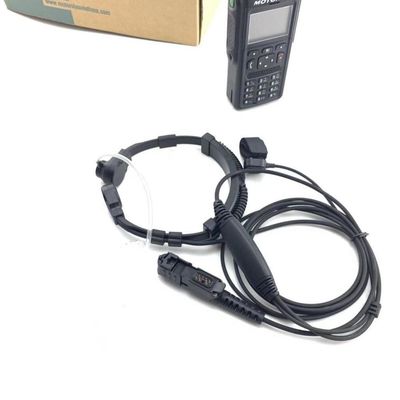 Motorola MTP3150 3250 6750 Тяжелый микрофон для горла с акустическими трубками