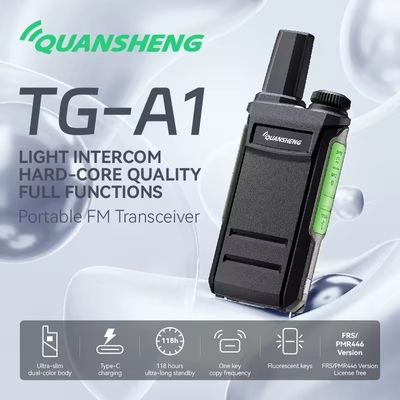 1-3 км диапазона общения QuanSheng TG-A1 беспроводной дальнобойный передатчик профессиональный черный ручной прослушиватель