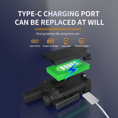 2 Вт Двойная PTT без лицензии TC18 Ручная детская радиостанция 3KM шифрование Уолки-токи