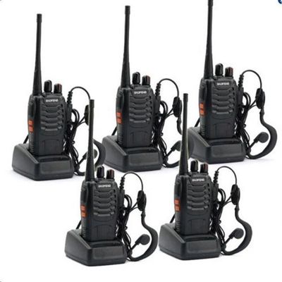 Оригинальный Baofeng BF 888S Walkie Talkie частотный диапазон 400-470Hz с держателем зарядки