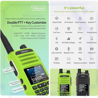 Цветовой дисплей многофункциональный A36plus приемопередатчик для взрослых