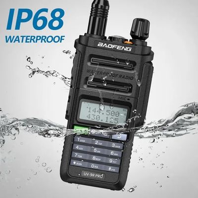 GMRS Walkie Talkie Type Baofeng UV-9R PRO водонепроницаемый IP68 Дальний радиосвязь UHF/VHF