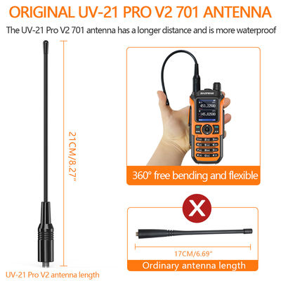 Дальний диапазон Baofeng UV-21 Pro Walkie Talkie с 999 CHS интеркомом и двойной частотой