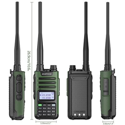 UV13 Pro двухстороннее радио GMRS 136-174/400-520MHz Walkie Talkie с зарядным устройством типа C
