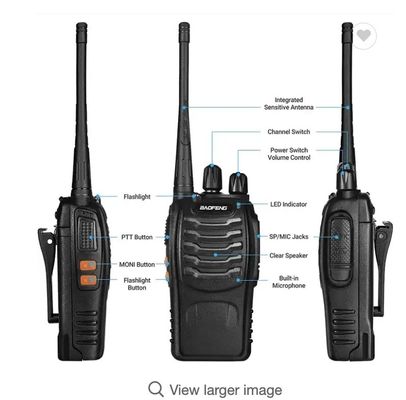 BAOFENG BF-888S однодиапазонный 400-470mhz портативный двухсторонний радио-вок-токи