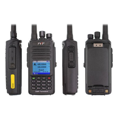 DMR Двухдиапазонный IP67 водонепроницаемый GPS Опциональный 100000 Контакты 131mm*61mm*36mm Цифровое радио