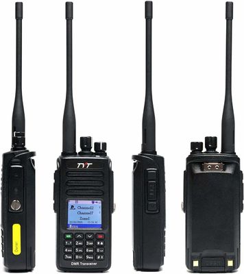 Шам Уоки Токи Tyt MD-UV390 Двойная полоса VHF UHF Dmr Радио водонепроницаемость Пылестой IP67 201g