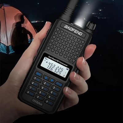 130 x 58 x 35 мм Чёрный Баофэнг Bf-UV2plus IP68 светодиодный фонарик УФ-двойной диапазон Уолки-Толки